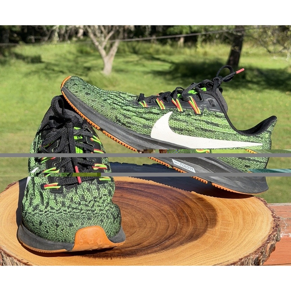 Nike Air Zoom Pegasus 36 Green Glow Men's 8.5 Running Shoes CU4876-001